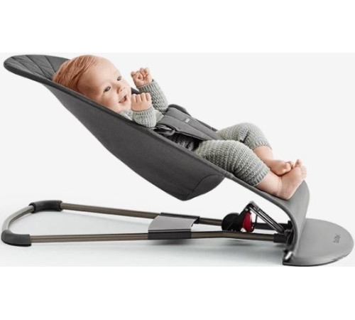 Шезлонг BabyBjorn Bliss Mesh сетка, антрацит