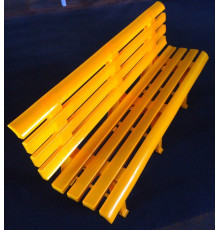 Скамейка БИМАпласт Сборно-разборная желтый