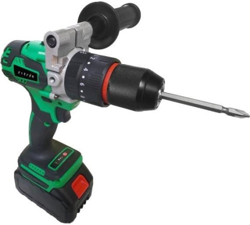 Ударная дрель-шуруповерт Zitrek Greenpower Li-ion Impact 084-1072 с 2-мя АКБ, кейс