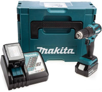 Ударная дрель-шуруповерт Makita DHP483RTJ с 2-мя АКБ, кейс