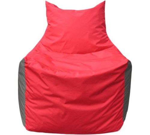 Кресло-мешок Flagman Фокс Ф2.1-170 красный/темно-серый
