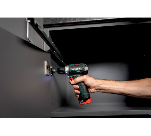 Дрель-шуруповерт Metabo PowerMaxx BS BL 601721500 с 2-мя АКБ, кейс