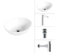 Умывальник Lauter 21652 + Moon 21СK81691C + сифон 21635CH + дон.клапан 21190CH хром