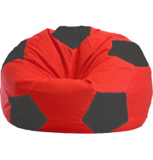 Кресло-мешок Flagman Мяч Стандарт М1.1-170 красный/темно-серый