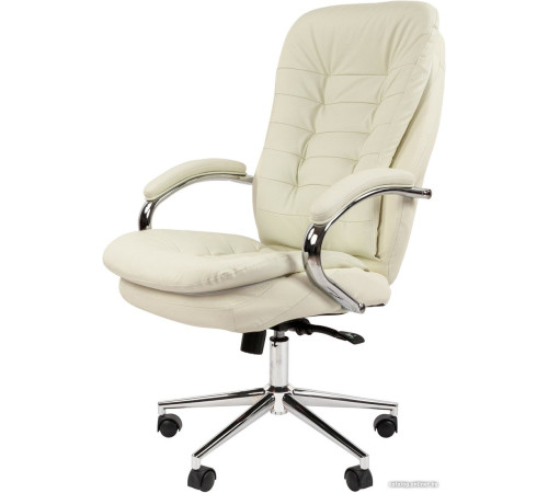 Офисное кресло CHAIRMAN 795 N кожа, белый