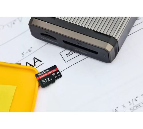 Карта памяти SanDisk Express microSDXC SDSQXFN-256G-GN4NN 256GB