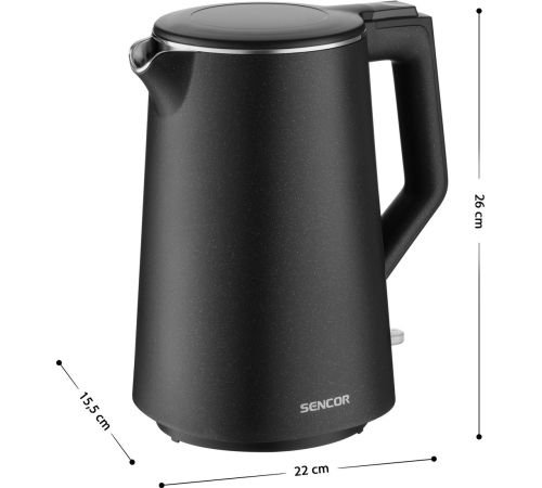 Электрический чайник Sencor SWK 0551BK