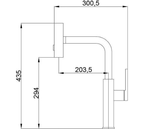 Смеситель Haiba HB73824-3