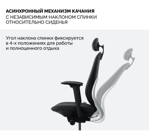 Офисное кресло SPARX Holl Black черный