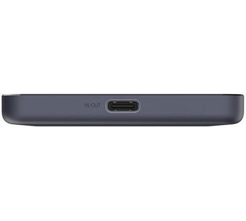 Внешний аккумулятор Xiaomi Super Slim Magnetic Power Bank 5000mAh WPB0507S черный, международная версия