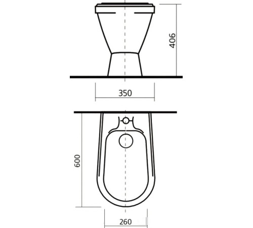 Биде Sanita Самарское SMRSABI01