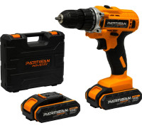Дрель-шуруповерт Partisan AD-18.2 с 2-мя АКБ, кейс