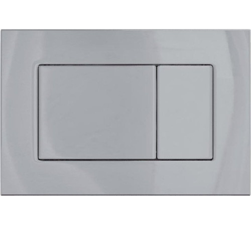 Унитаз подвесной Berges Wasserhaus Tornas Rimless + Atom 410 АТ-043332 с кнопкой Atom хром глянец