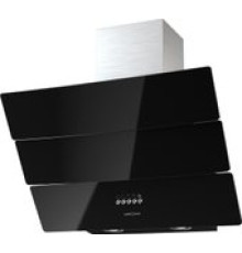 Кухонная вытяжка Krona Inga 600 push button черный/нержавеющая сталь
