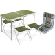 Стол со стульями Nika складной стол влагостойкий и 4 стула ССТ-К2 хаки