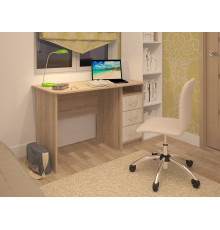 Стол Интерлиния СК-001 дуб сонома/дуб белый