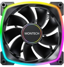 Вентилятор для корпуса Montech RX140 PWM Reverse черный