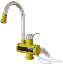 Проточный электрический водонагреватель-кран Mixline WH-003 золото