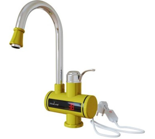 Проточный электрический водонагреватель-кран Mixline WH-003 золото