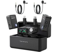 Радиосистема Saramonic Ultra c 2 петличными микрофонами, черный