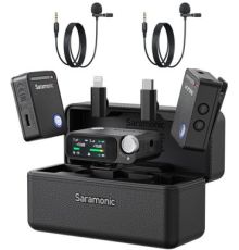 Радиосистема Saramonic Ultra c 2 петличными микрофонами, черный