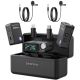 Радиосистема Saramonic Ultra c 2 петличными микрофонами, черный