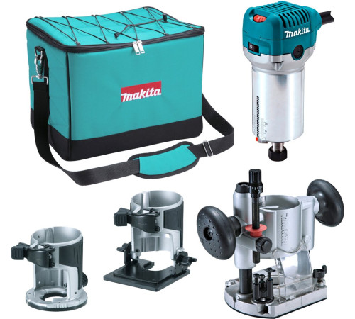 Кромочно-петельный фрезер  Makita RT0700CX2