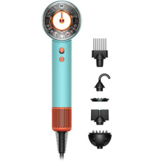 Фен Dyson HD16 Supersonic Nural Curly+Coily евровилка, керамическая патина/топаз