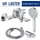 Смеситель Lauter Allure 21CK6618C с лейкой Relexa Nevada 21S10146