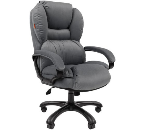 Офисное кресло CHAIRMAN Home 434 Т-55 серый/черный пластик