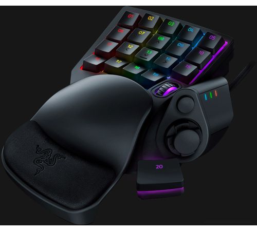 Кейпад Razer Tartarus Pro черный, нет кириллицы