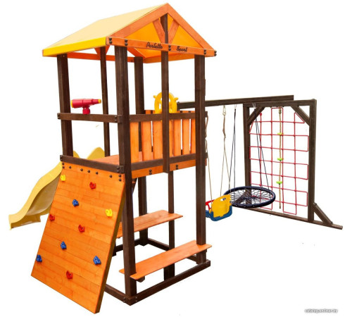 Игровой комплекс Perfetto Sport Bari-11 качели малыш, паутина