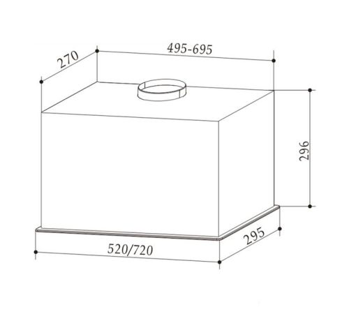 Кухонная вытяжка Exiteq EX-1286 белый