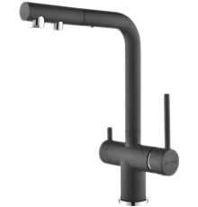 Смеситель Paulmark Serpentine SE213222-DG серый/графит