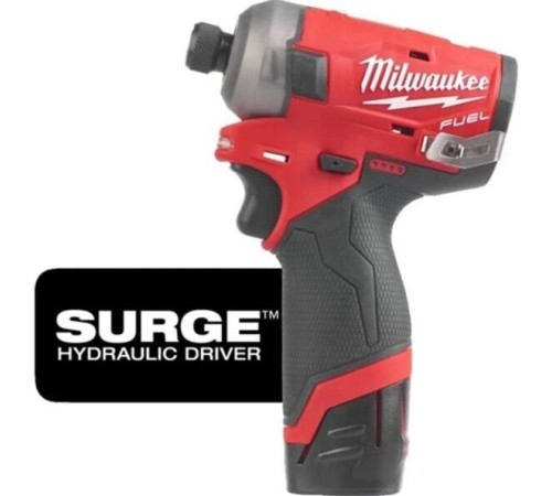 Винтоверт Milwaukee M12 FQID-202X 4933464973 с 2-мя АКБ, кейс