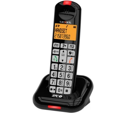 Радиотелефон TeXet TX-D7855A черный