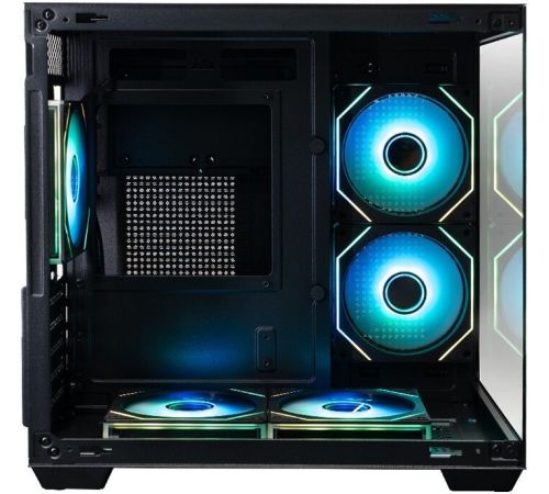 Корпус XASTRA QW400M 5ARGB-C6-AC QW400M-5FM12A-C6-AC черный