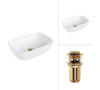 Умывальник Lauter 21493A + клапан 21190G