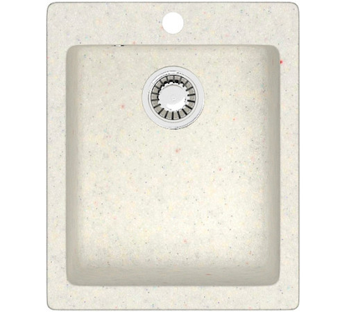Кухонная мойка MARRBAXX Карельский камень модель 8/Q7 F008Q007 белый/хлопок