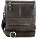 Мужская сумка Poshete 196-650-48-BLK черный