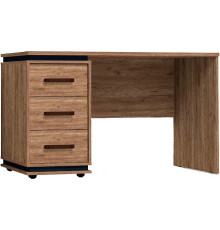 Стол Глазов Nature 84 дуб табачный craft/черный