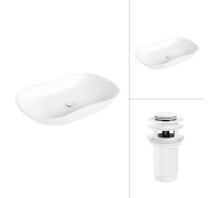 Умывальник Lauter 21570 + клапан 21190W