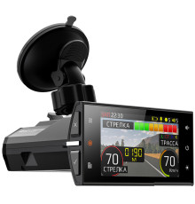 Видеорегистратор-радар детектор 2в1 SilverStone F1 Hybrid S-BOT PRO Wi-Fi