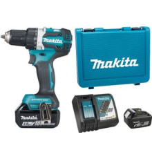 Дрель-шуруповерт Makita DDF484RME с 2-мя АКБ, кейс