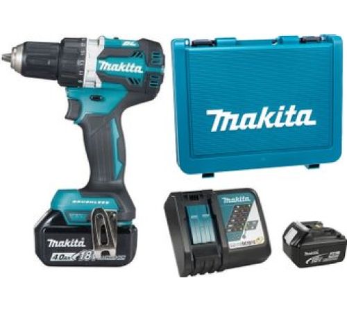 Дрель-шуруповерт Makita DDF484RME с 2-мя АКБ, кейс