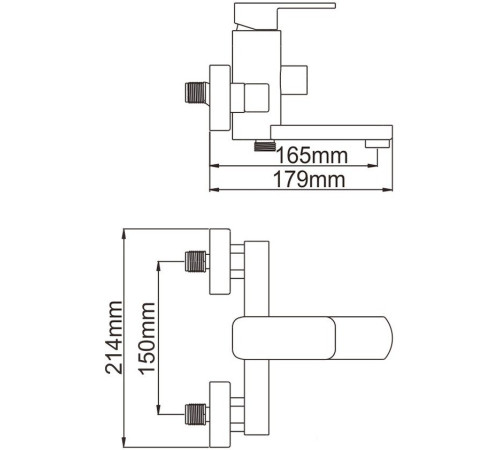 Смеситель Ledeme L73233