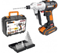 Шуруповерт Worx WX176.2 с 1-им АКБ, кейс