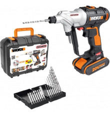 Шуруповерт Worx WX176.2 с 1-им АКБ, кейс