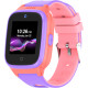 Детские умные часы LeeFine Q27 4G розовый/фиолетовый