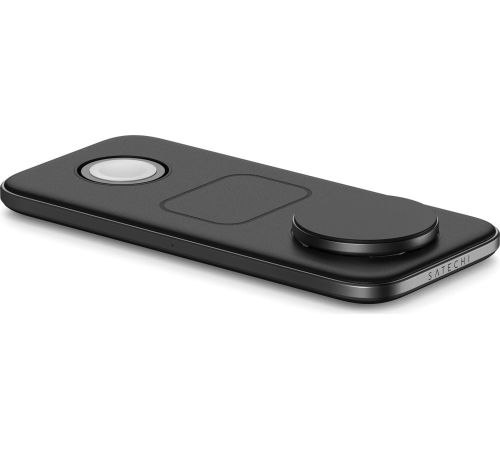 Беспроводное зарядное Satechi Qi2 Trio Wireless Charging Pad